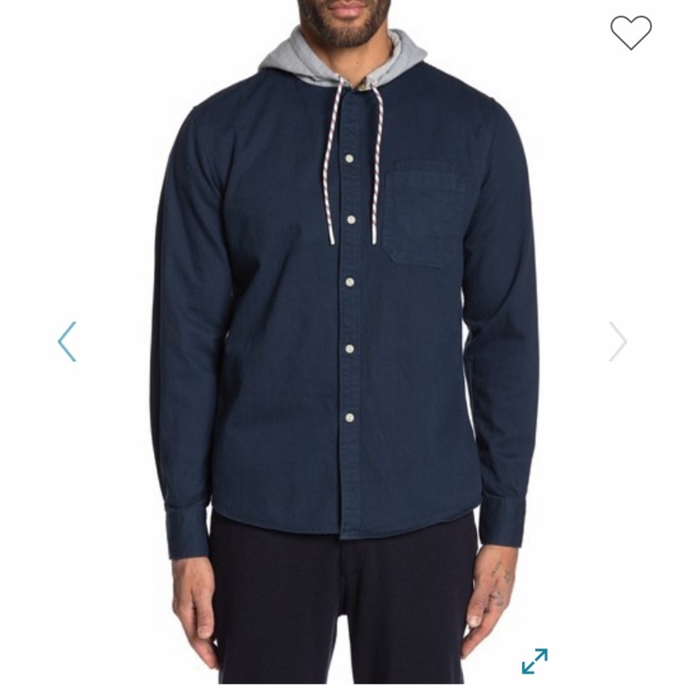 Sovereign Code Klein Hooded Regular Fit Shirt - Picture 2 of 3